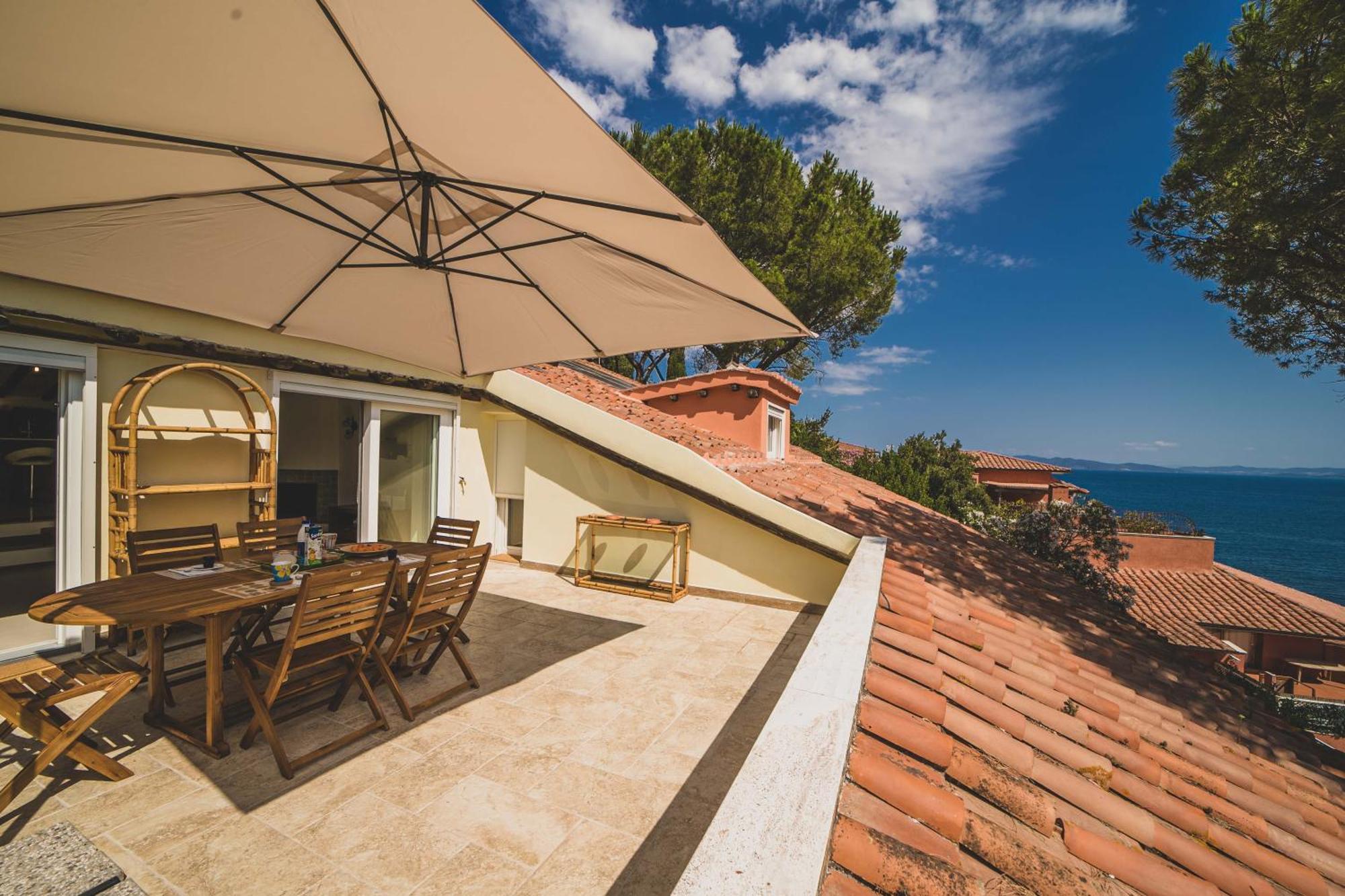 Affitti Brevi Toscana - La Terrazza Sul Mare Porto Santo Stefano  Exteriör bild